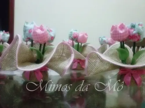 Centrinho de mesa Passarinhos