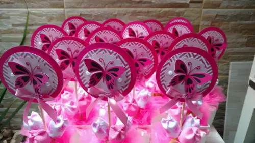 Centro de Mesa Barbie Butterfly