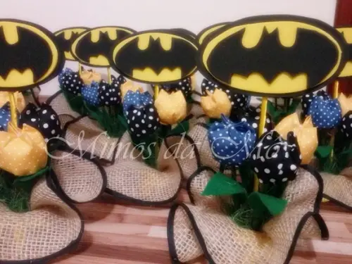 Centro de mesa Batman