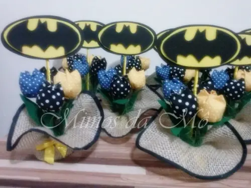 Centro de mesa Batman