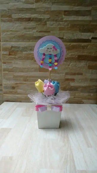 Centro de mesa Chuva de Amor