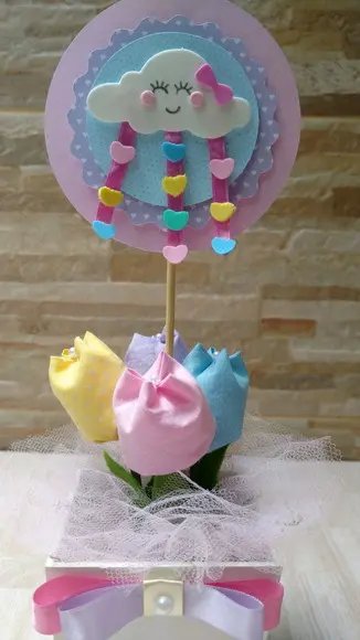 Centro de mesa Chuva de Amor