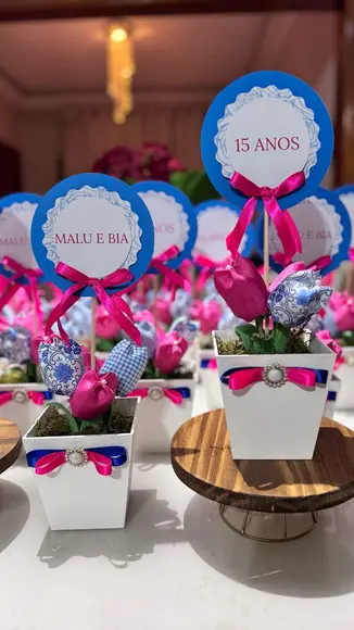 Centro de Mesa Debutante