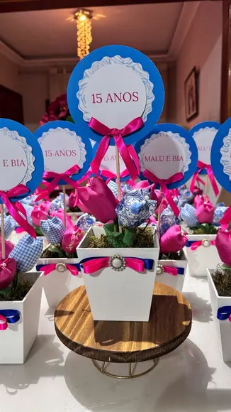 Centro de Mesa Debutante