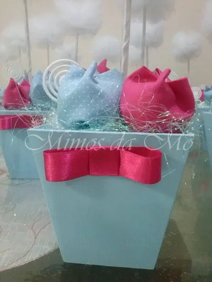 Centro de Mesa Frozen Pompom 2