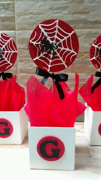 Centro de Mesa Homem Aranha