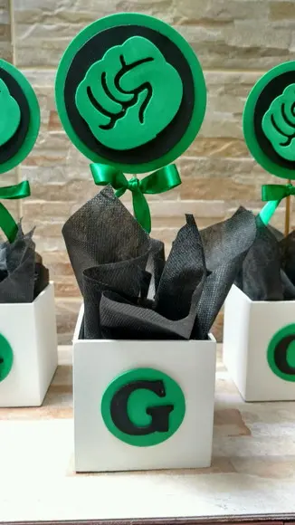 Centro de Mesa Hulk