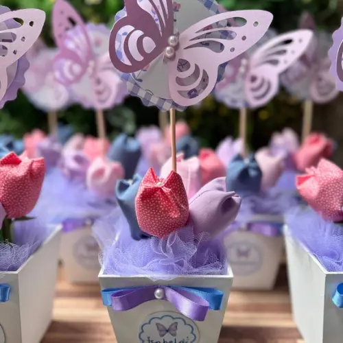 Centro de Mesa Jardim Encantado Personalizado