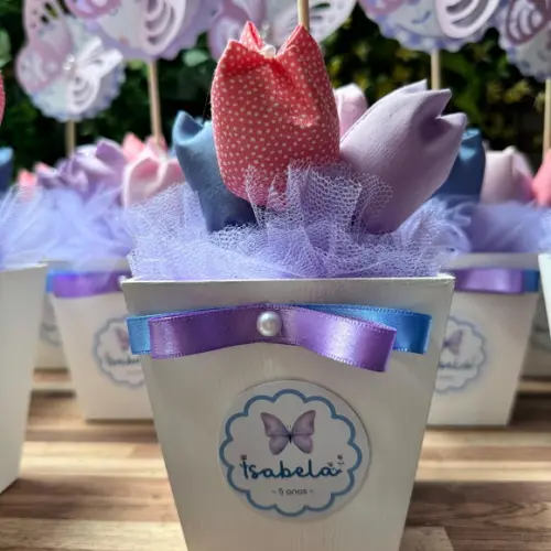 Centro de Mesa Jardim Encantado Personalizado