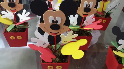 Centro de mesa Mickey