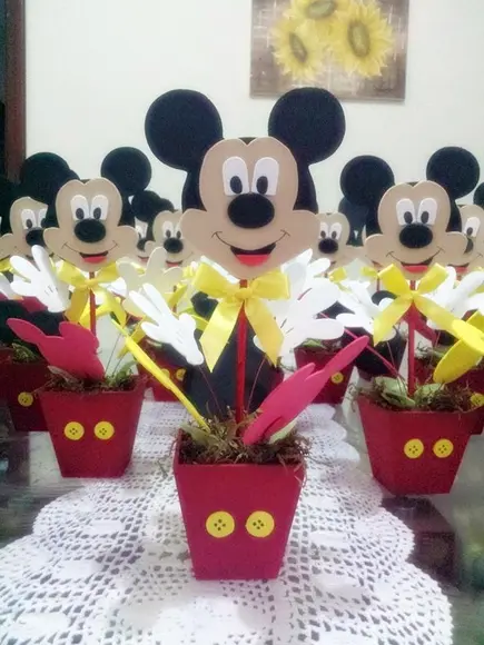 Centro de mesa Mickey