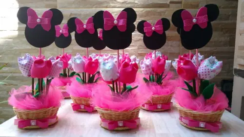 Centro de Mesa Minnie Pink