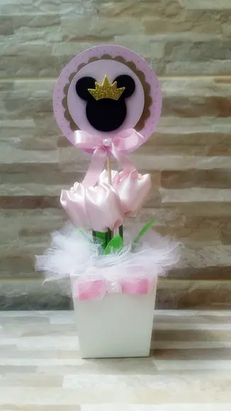 Centro de Mesa Minnie Princesa