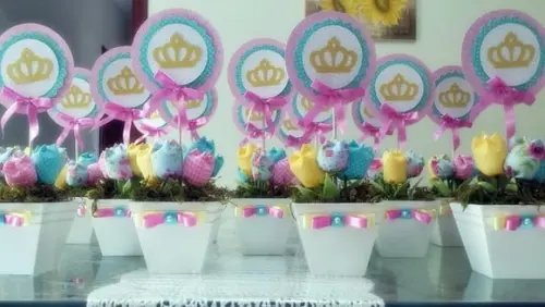 Centro de mesa Princesas Disney