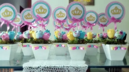 Centro de mesa Princesas Disney
