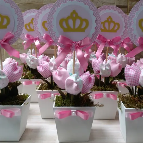 Centro de mesa Princesas