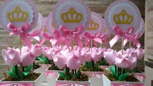 Centro de mesa Princesas