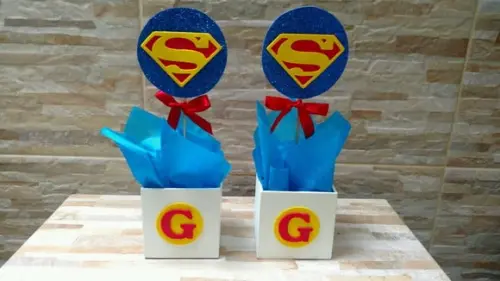 Centro de Mesa Super Homem