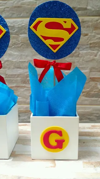 Centro de Mesa Super Homem
