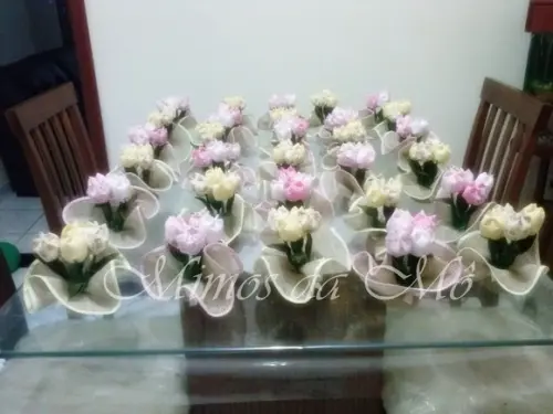 Centro de Mesa Tulipas Floral
