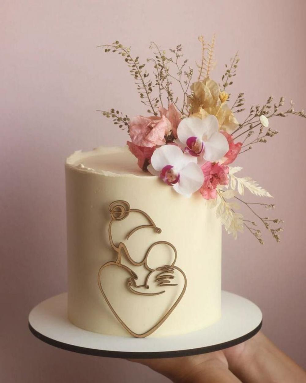 Topo de Bolo Dias Das Mães Arquivo de Corte