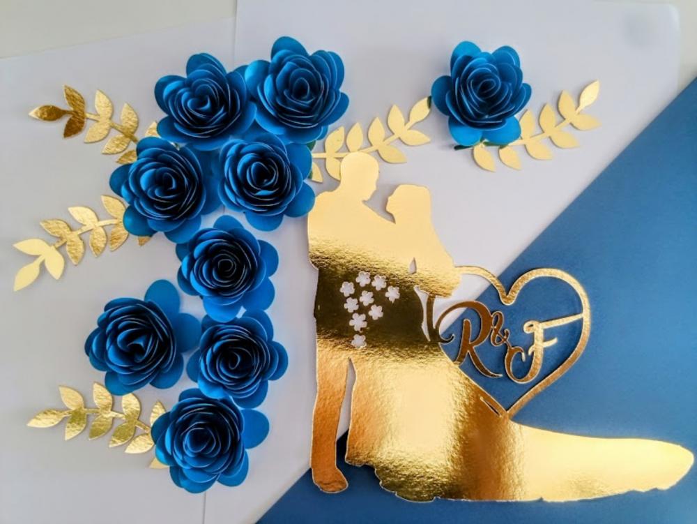 Topo de bolo Casamento