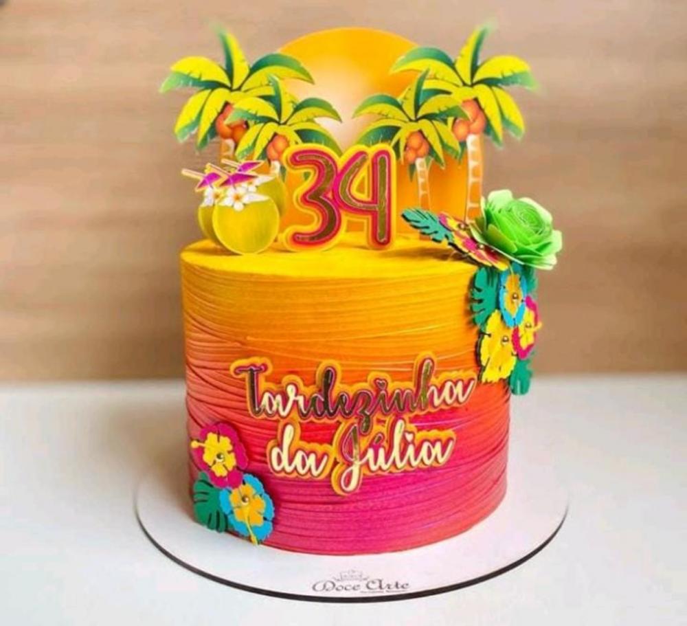 topo de bolo tardezinha