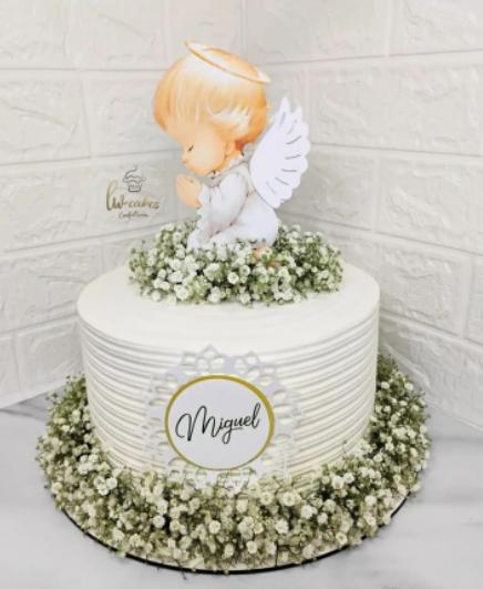 Topo de Bolo batismo