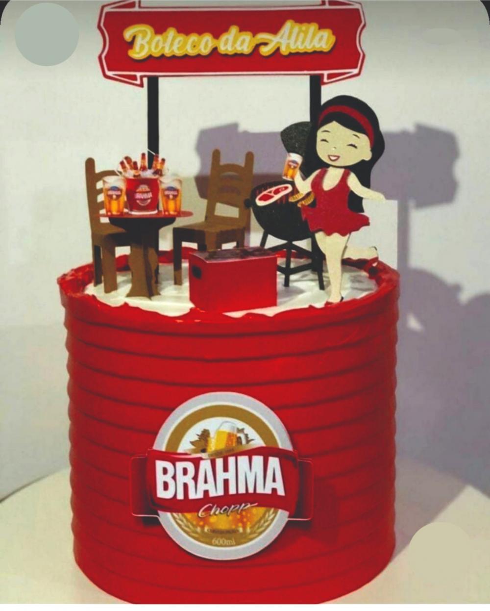 Topo de Bolo Boteco Arquivo de Corte