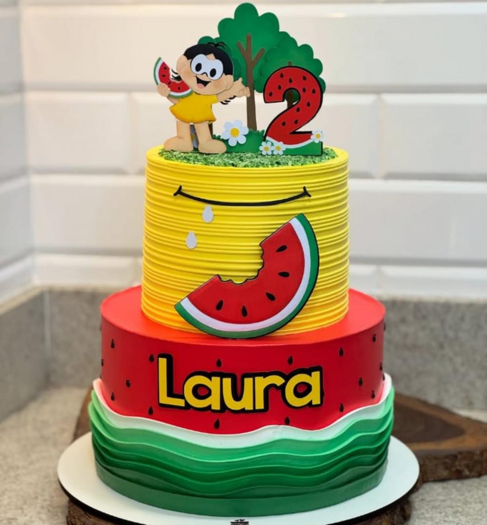 Topo de Bolo Magali Arquivo de Corte Silhouette