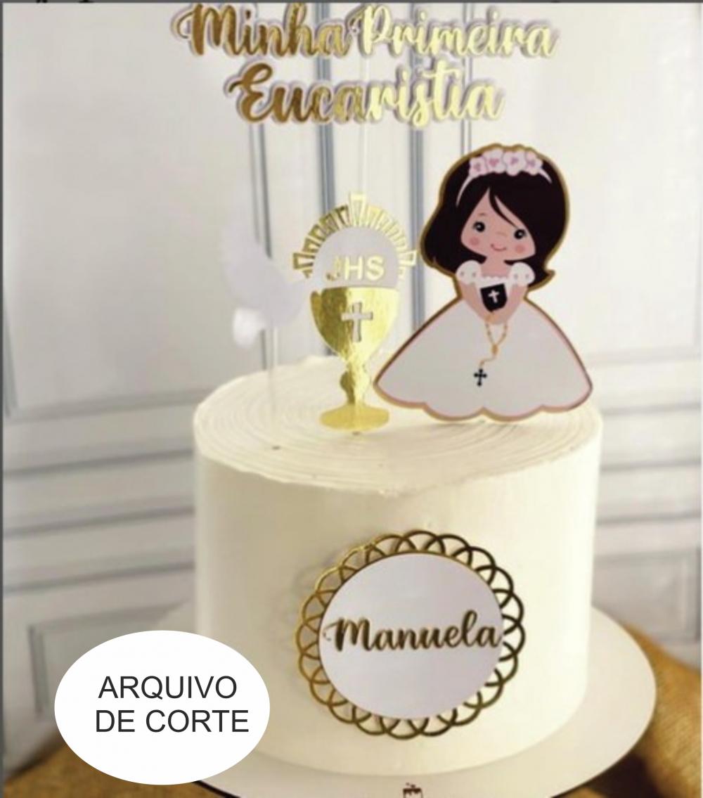 Topo de Bolo batismo