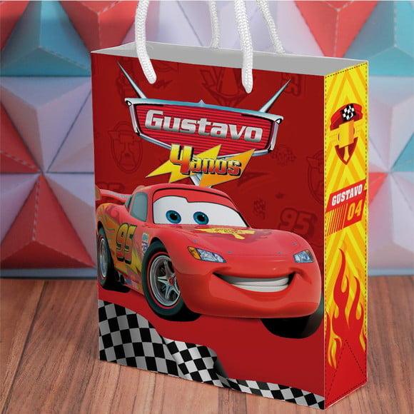 Arte para Sacola Carro Mcqueen-arquivo de Corte
