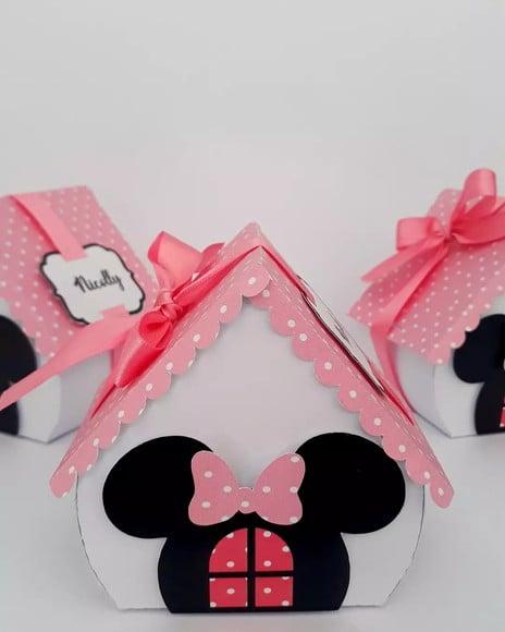LEMBRANCINHA MINNIE ROSA-MIMOS PERSONALIZADOS