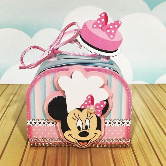 Minnie confeiteira personalizados