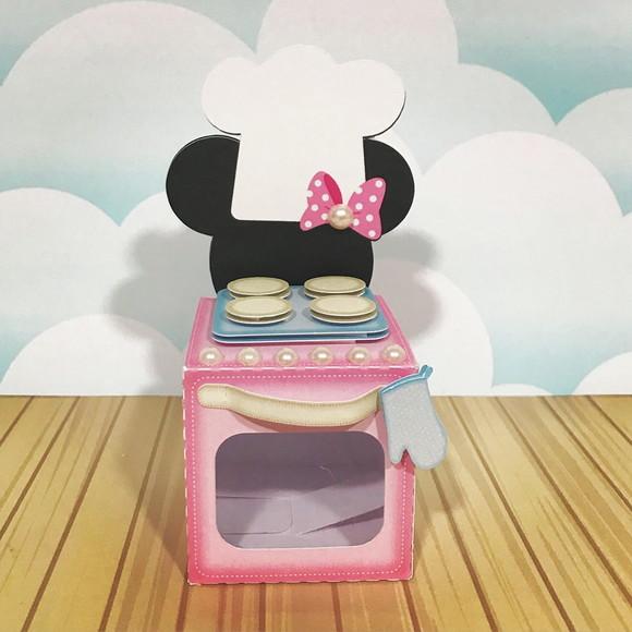 Minnie confeiteira personalizados