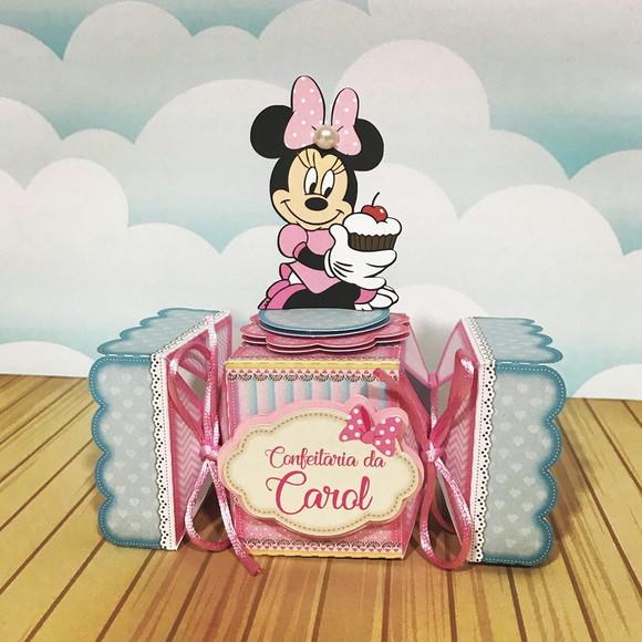Minnie confeiteira personalizados