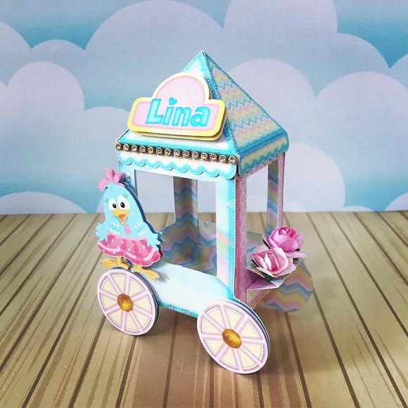 Personalizados Galinha Pintadinha Rosa -arquivo de Recorte