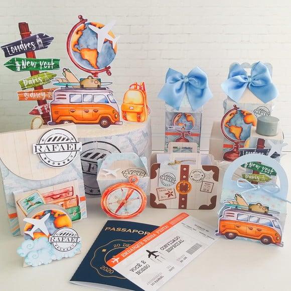 Personalizados viagem arquivo de corte