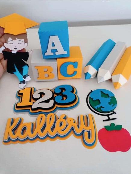 Topo de Bolo Abc