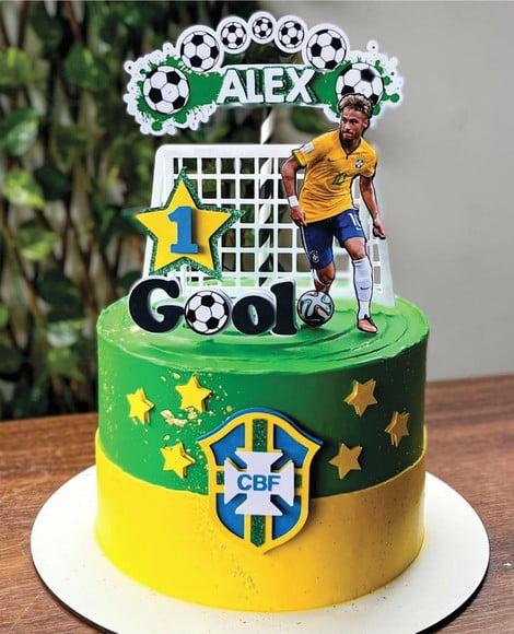Topo de Bolo Brasil Arquivo de Corte