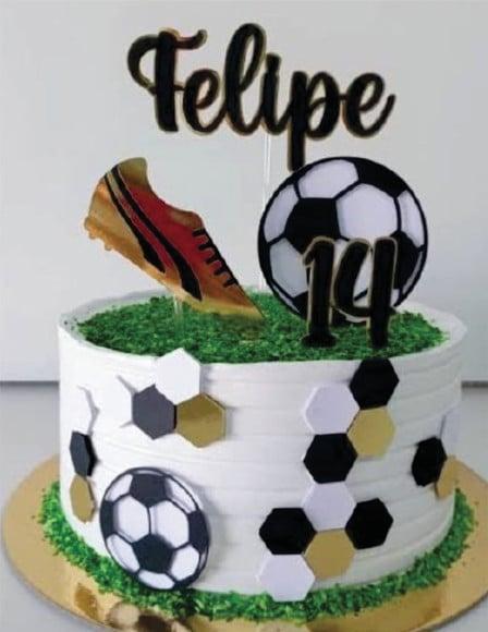 Topo De Bolo Brasil Copa Futebol Arquivo De Corte