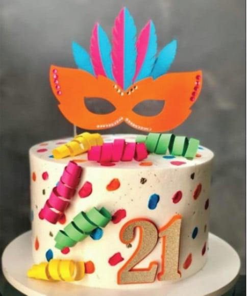Topo de Bolo Carnaval