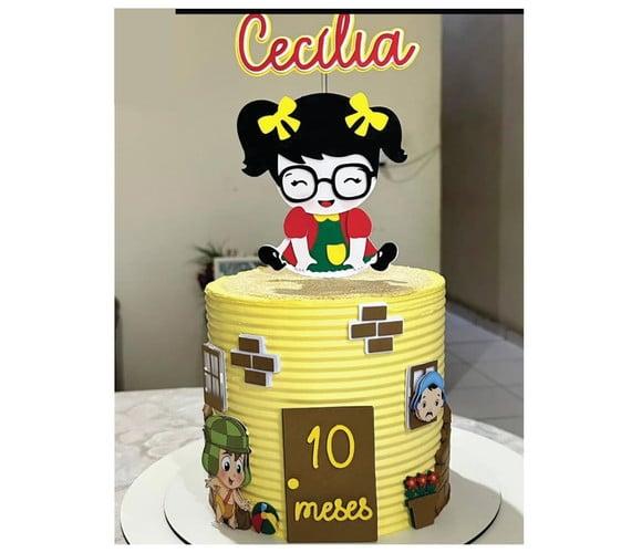 Topo de Bolo Chiquinha Baby