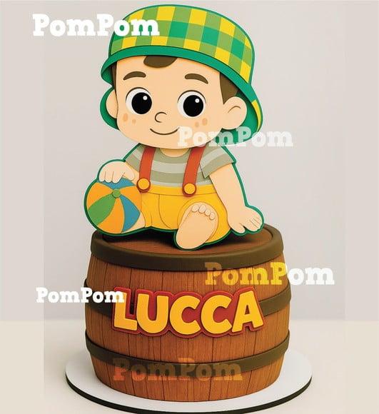 Topo de Bolo Chaves Baby