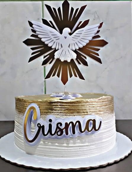 Topo de Bolo Crisma