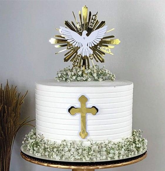 Topo de Bolo Divino Espirito Santo