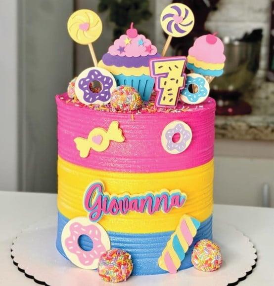 Topo de Bolo Doces e Guloseimas Arquivo de Corte