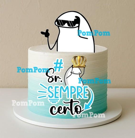 Topo de Bolo Flork