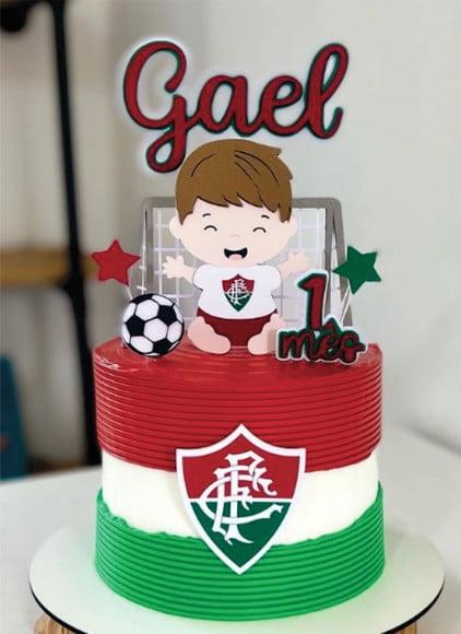 Topo de Bolo Fluminense Arquivo de Corte