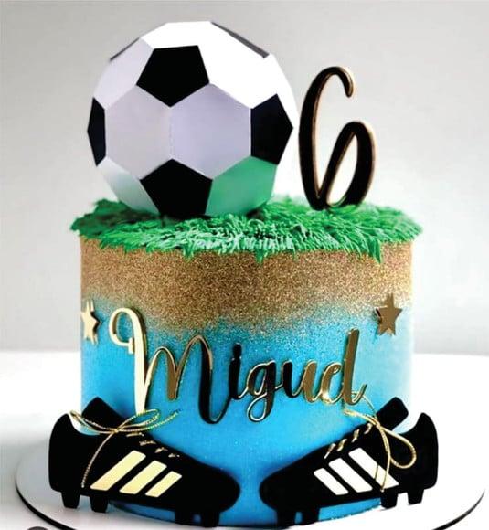 Topo de Bolo Futebol